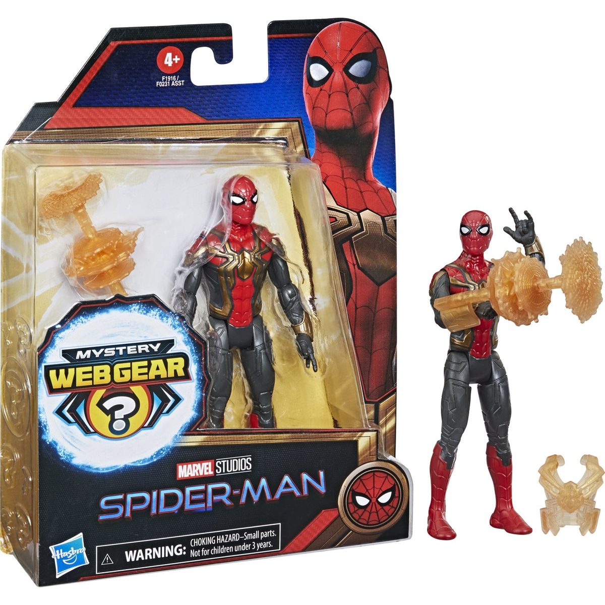 marvel spider man actiefiguur met webgear 02 actiefiguur accessoires en verpakking