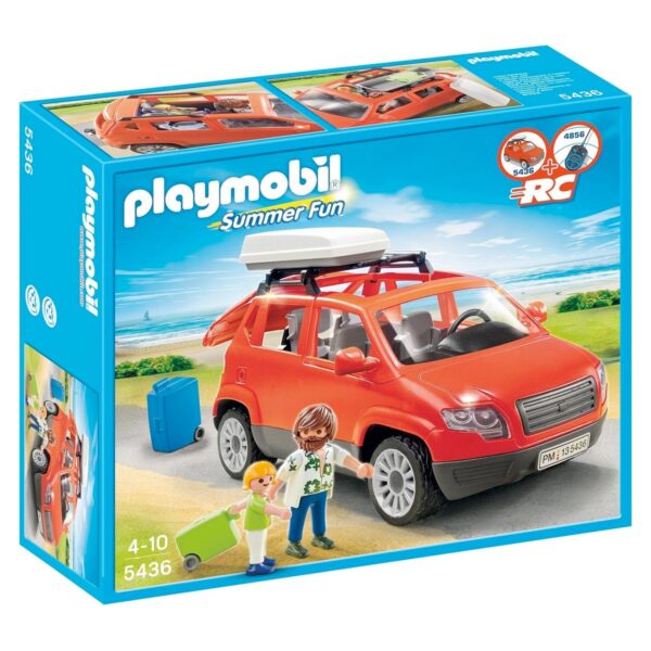 playmobil gezinswagen met dakkoffer 5436 01