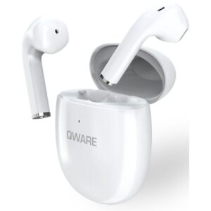 qware sound draadloze bluetooth oordopjes wit 04 oordopjes met open oplaadcase