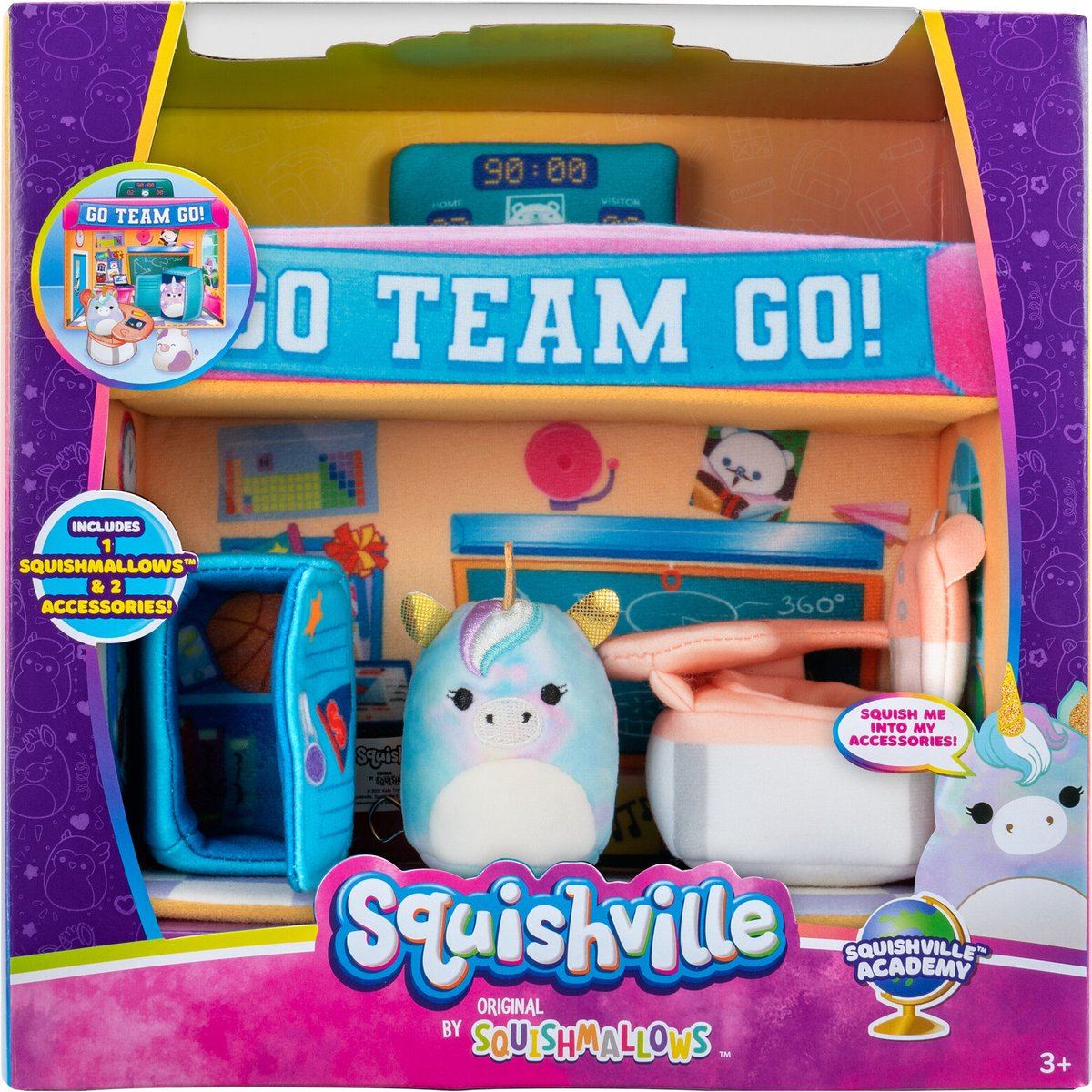 squishville academy deluxe speelset 03 verpakking voorkant