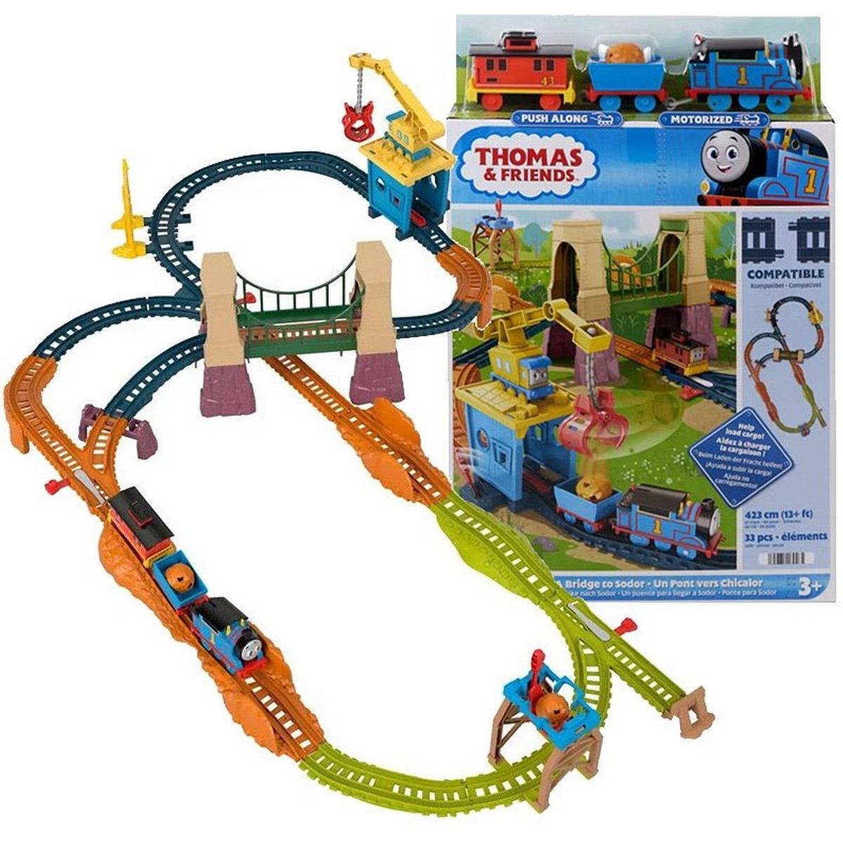 thomas friends trackmaster bridge to sodor treinbaan 01 treinbaan en verpakking