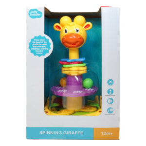 Jolly Peuter speelgoed roterende giraffe baby speel tol 04